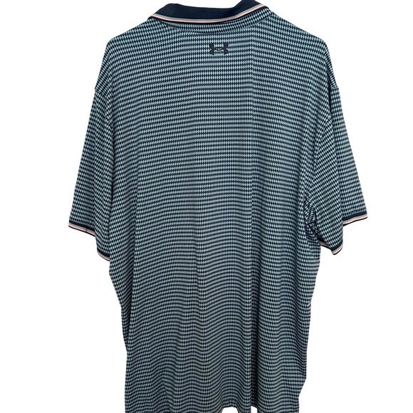 Under Armour Mens Polo Performance Golf 3XL Blue Diamond - Picture 4 of 9